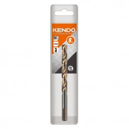KENDO-10409004-ดอกสว่านเจาะเหล็ก-HSS-9-0x125mm